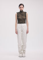 CHIFFON TWIST 1、ウィメンズ_トップス_トップ、着用画像1