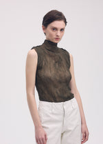 CHIFFON TWIST 1、ウィメンズ_トップス_トップ、着用画像2