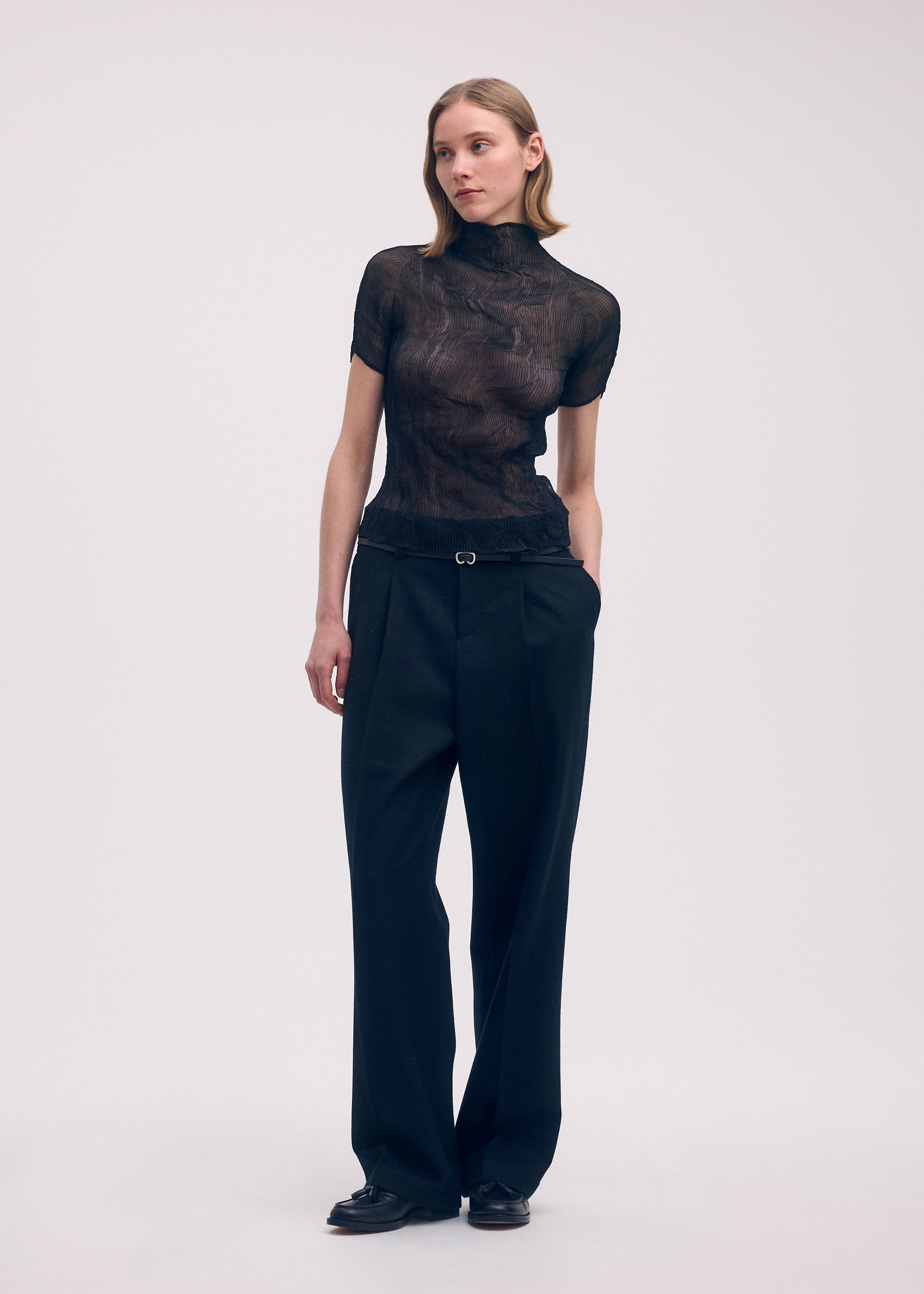 CHIFFON TWIST BK/WT-58 – isseymiyake.com