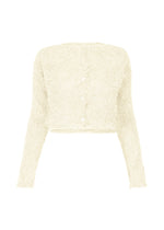 SHIFTED FUZZY PLEATS