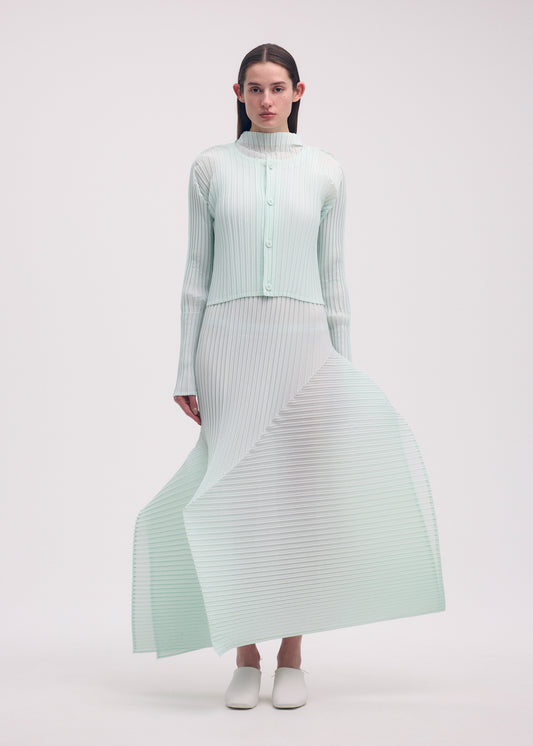 FOLD PLEATS、ウィメンズ_トップス_カーディガン、着用画像1