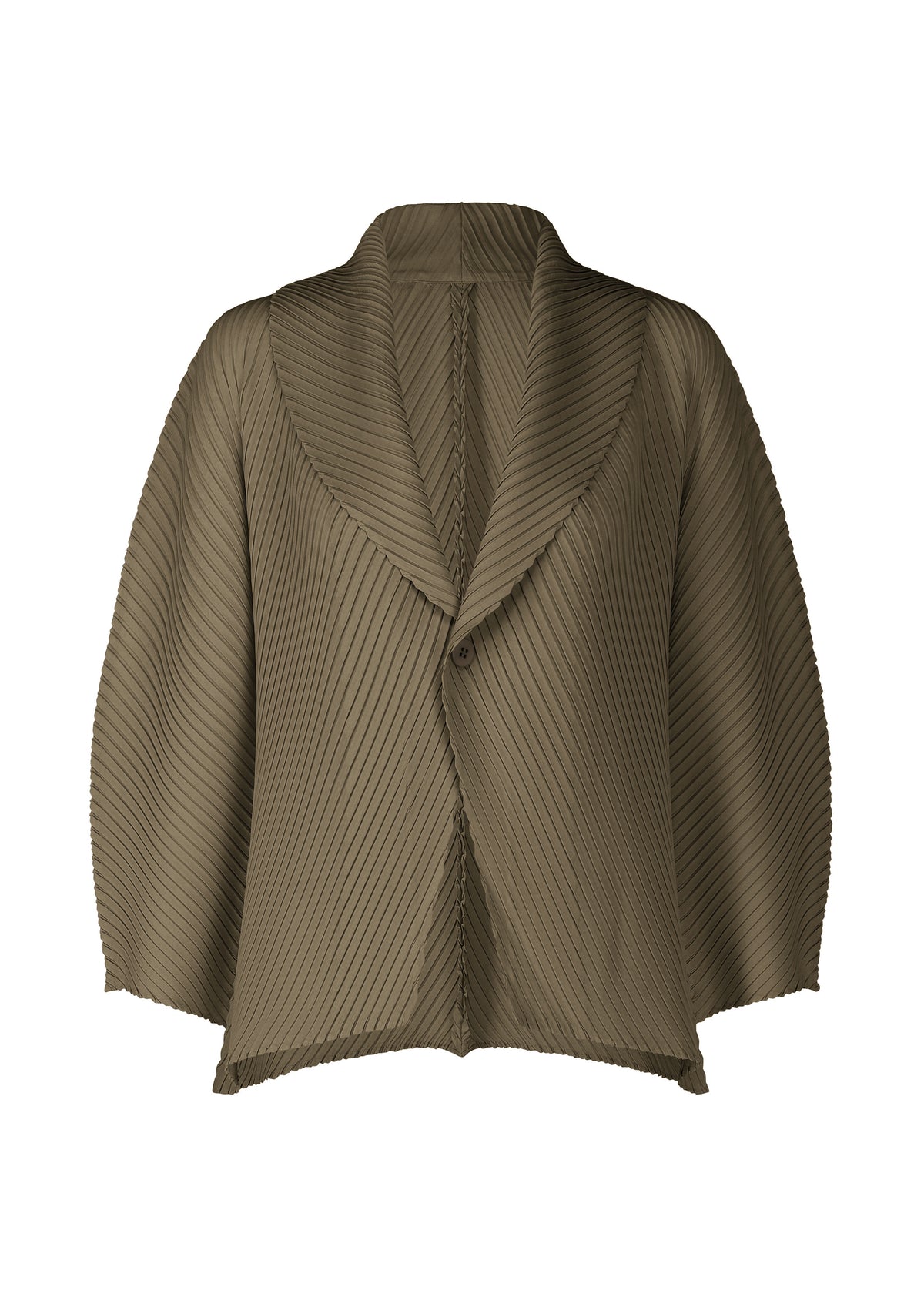 SOFT FOLD PLEATS、ウィメンズ_ジャケット&コート_ジャケット＆ブルゾン、カーキ