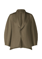 SOFT FOLD PLEATS、ウィメンズ_ジャケット&コート_ジャケット＆ブルゾン、カーキ