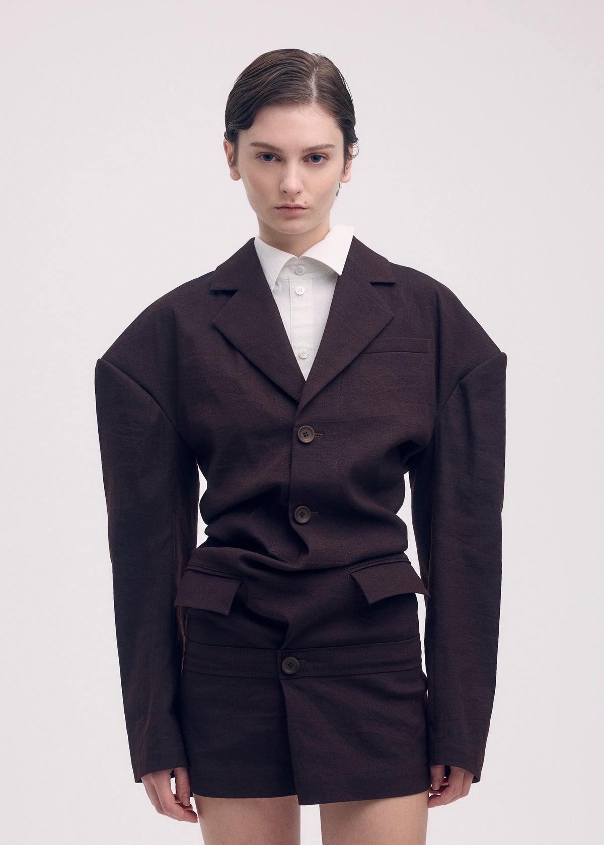 LIKE TORSO LIKE BLAZER、ウィメンズ_トップス_チュニック、着用画像4