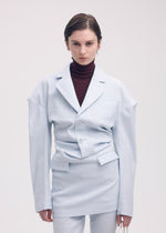 LIKE TORSO LIKE BLAZER、ウィメンズ_トップス_チュニック、着用画像3