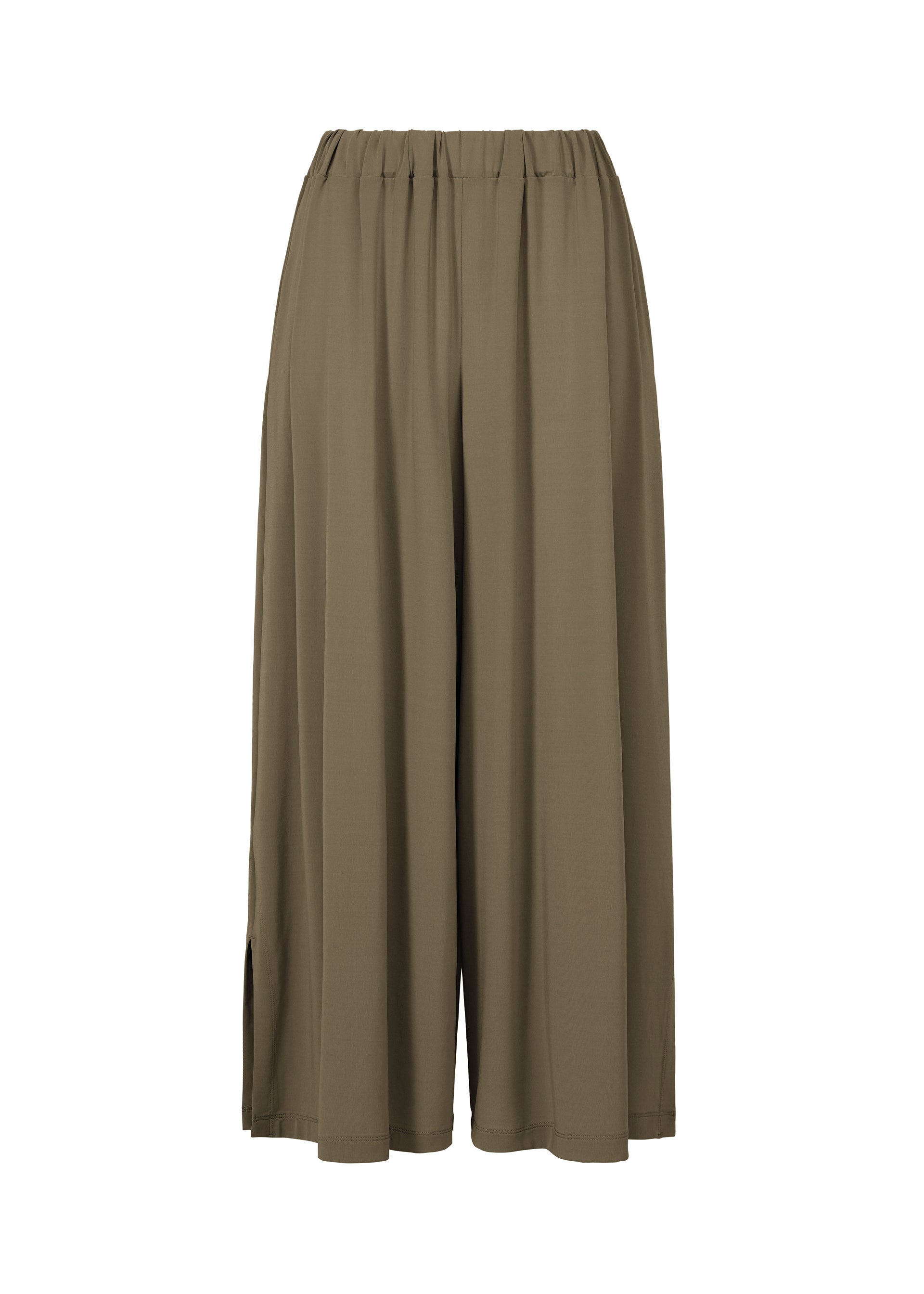 DRAPE JERSEY-58、ウィメンズ_パンツ、カーキ