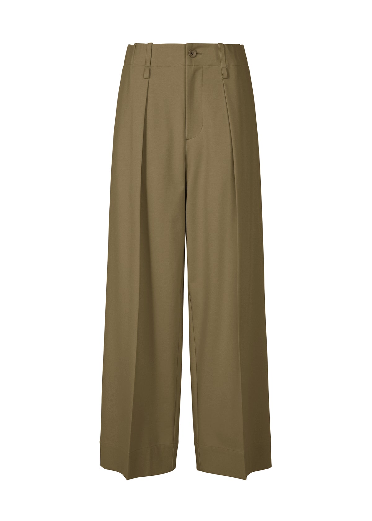 SIMPLE ENSEMBLE、ウィメンズ_パンツ、カーキ