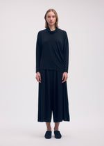 DRAPE JERSEY-58、ウィメンズ_トップス_トップ、着用画像1