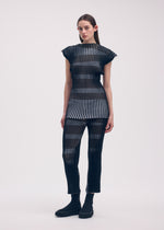 STRIPE PLATING KNIT、ウィメンズ_ニット、着用画像2
