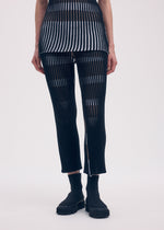 STRIPE PLATING KNIT、ウィメンズ_ニット、着用画像3