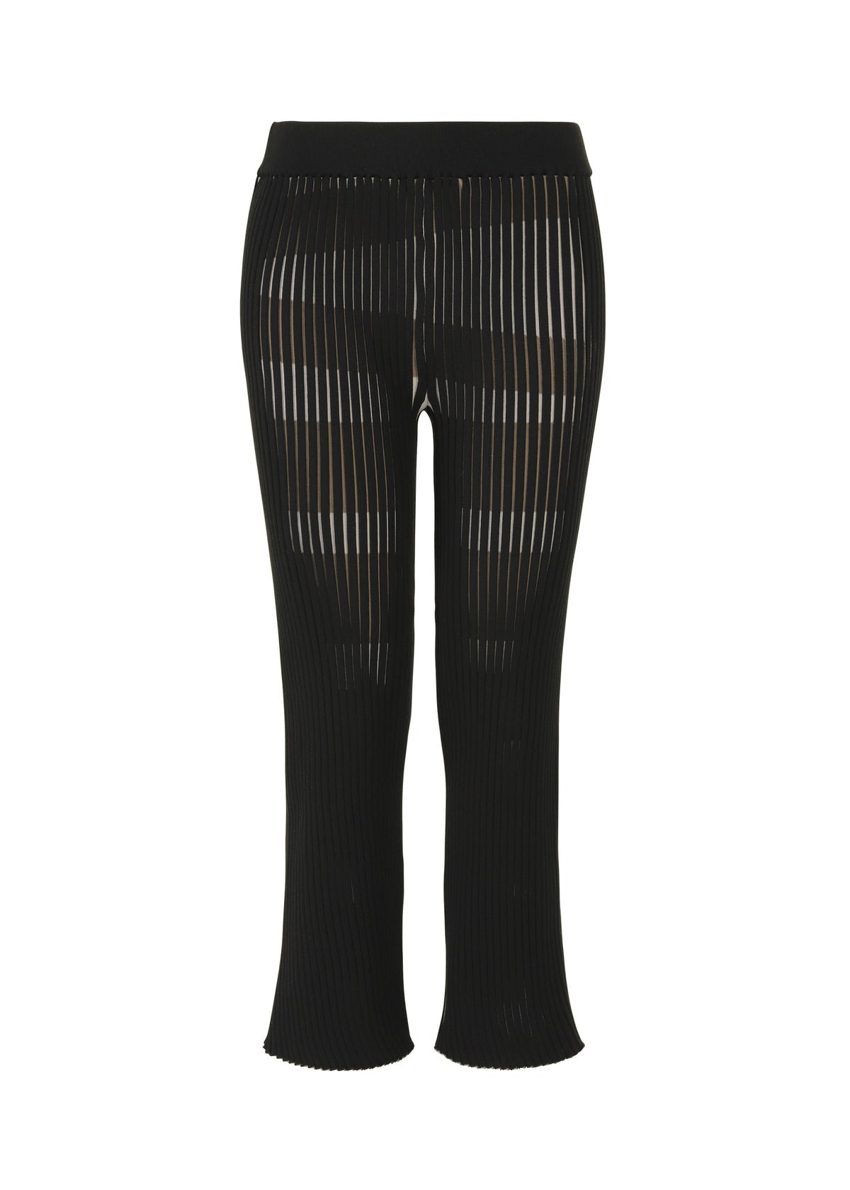 STRIPE PLATING KNIT、ウィメンズ_ニット、ブラック