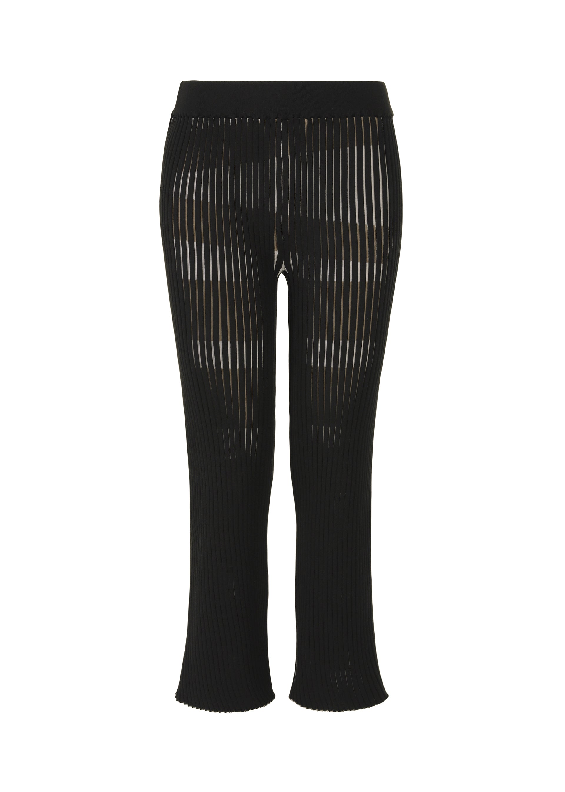 STRIPE PLATING KNIT、ウィメンズ_ニット、ブラック