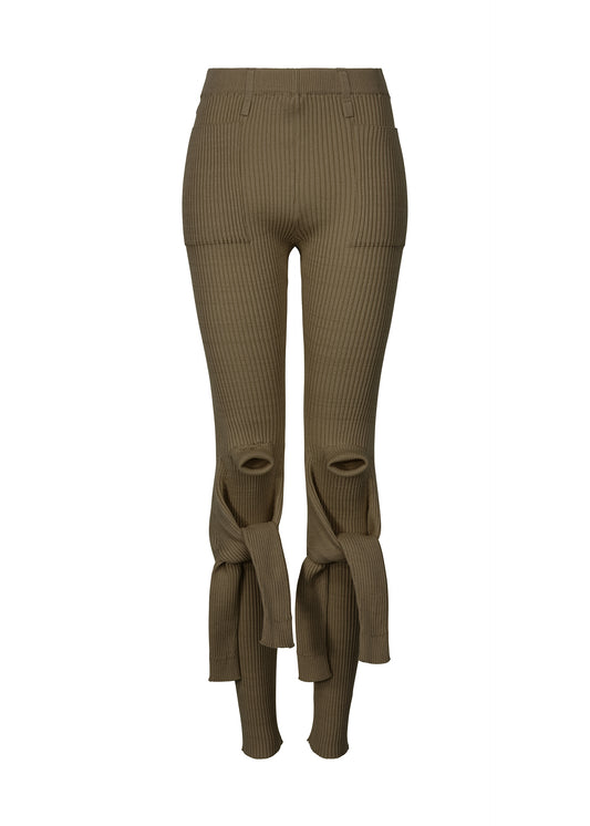 ODD PANTS、ウィメンズ_ニット、カーキ
