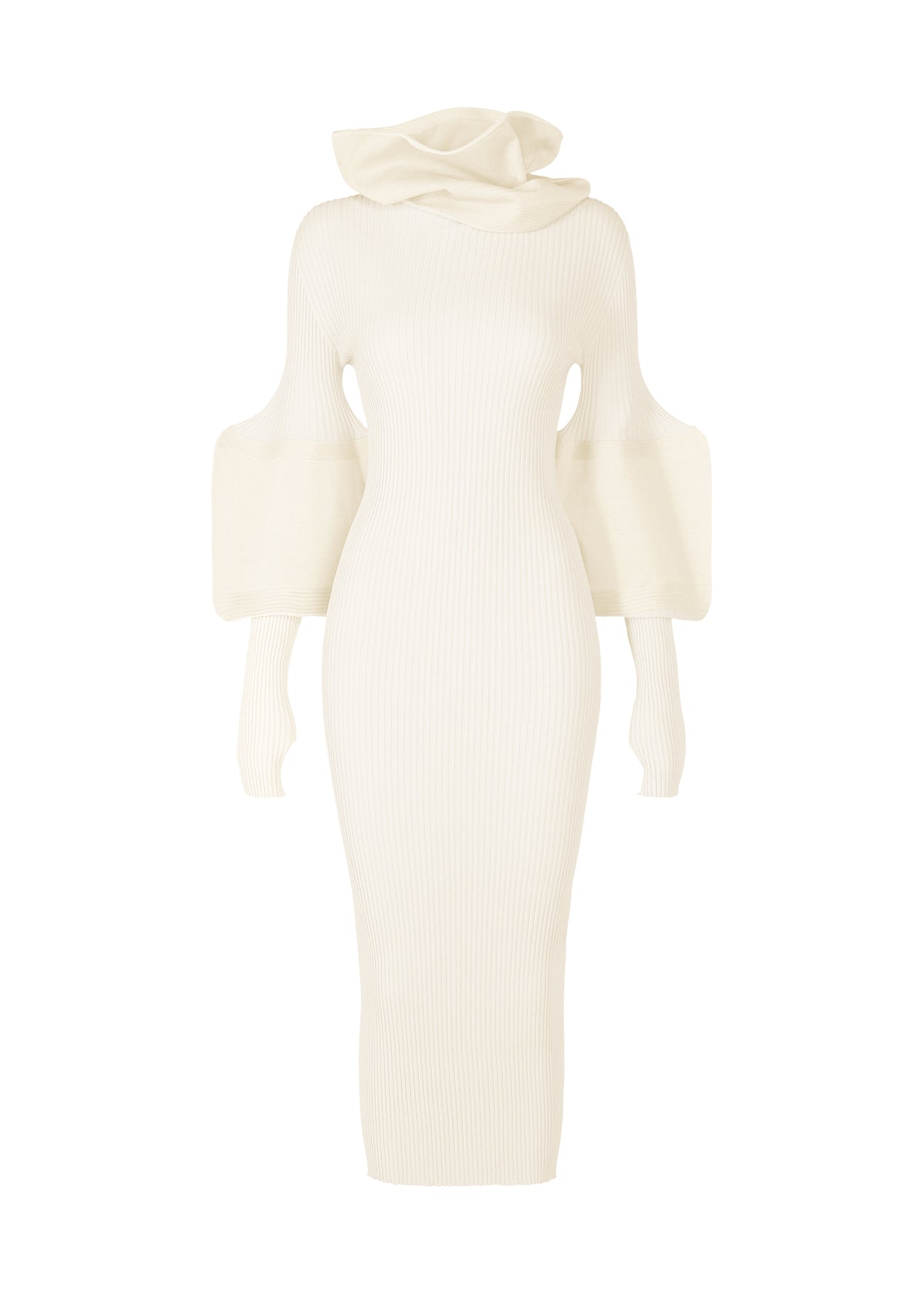THIN AND THICK KNIT、ウィメンズ_ニット、ホワイト