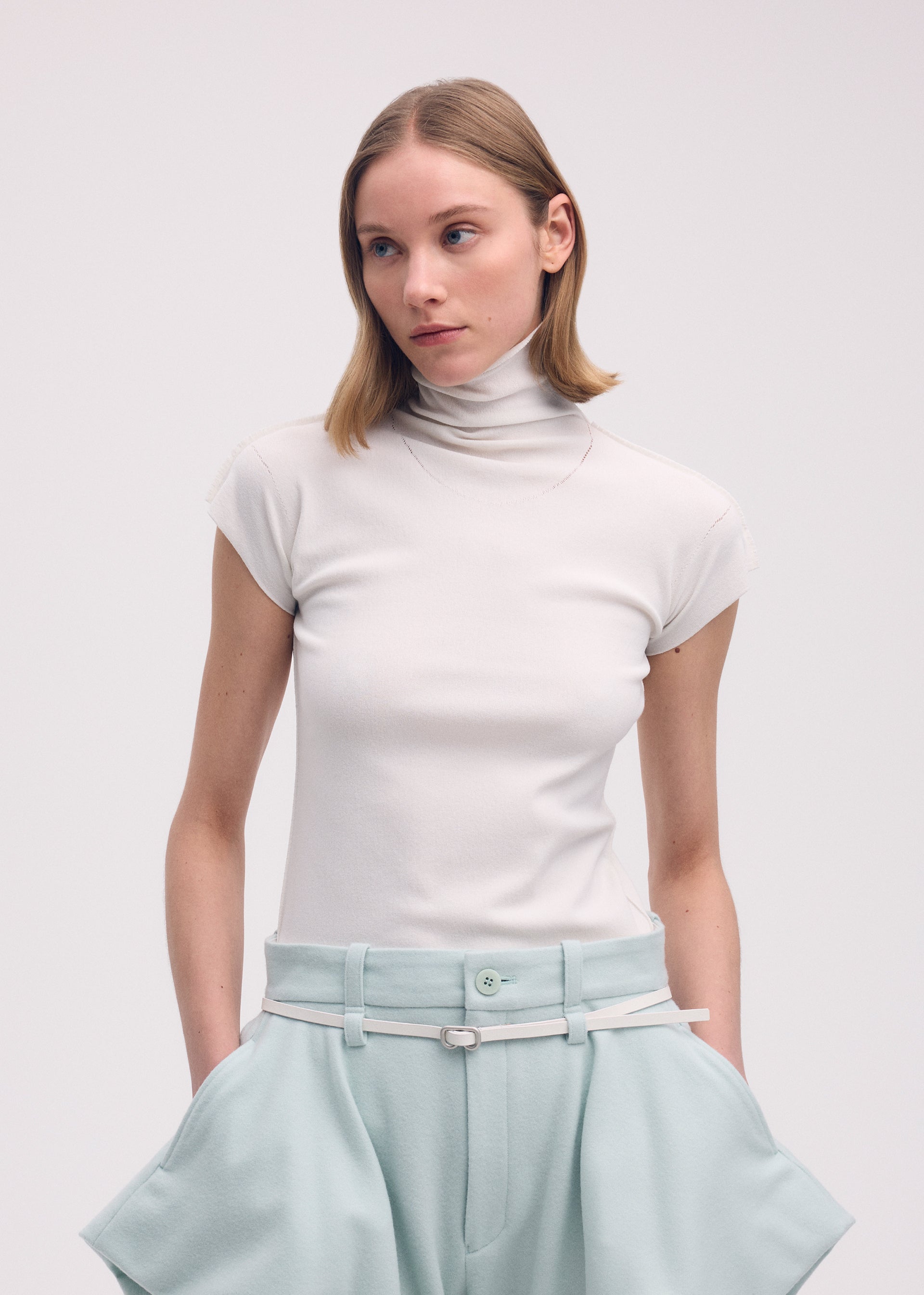 COTTON BAGUETTE-58、ウィメンズ_トップス_トップ、着用画像2