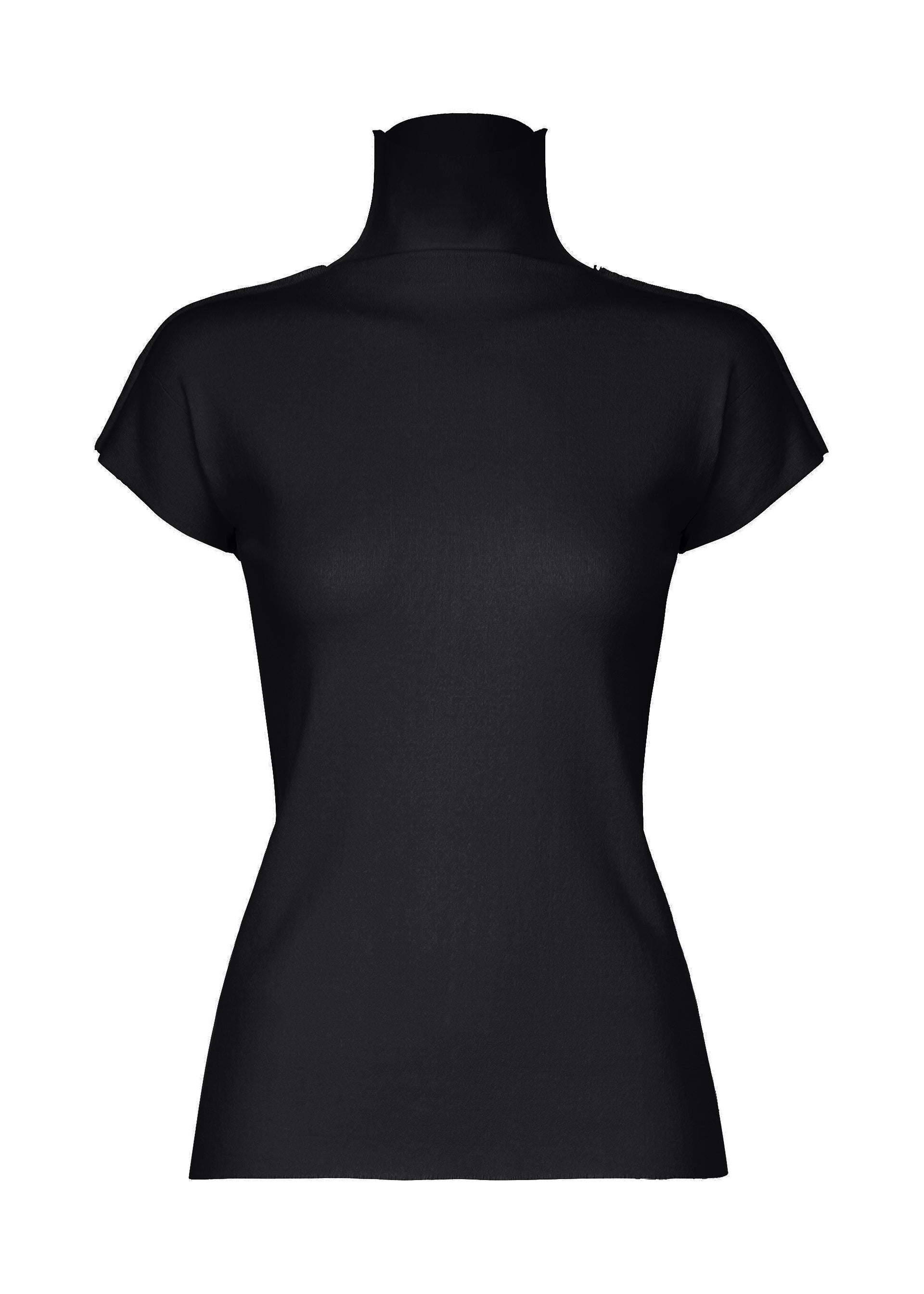 COTTON BAGUETTE BK-58、ウィメンズ_トップス_トップ、ブラック