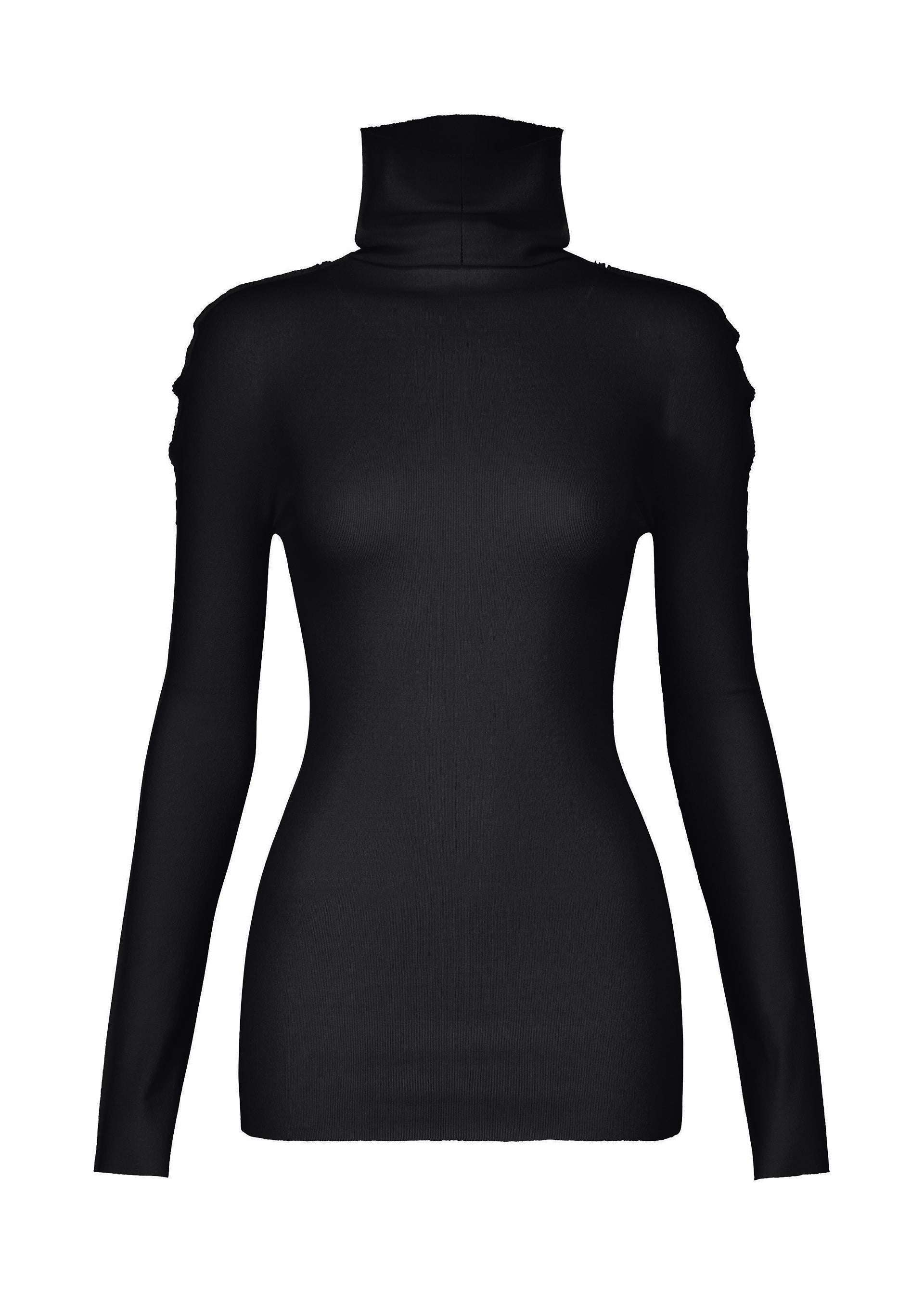 COTTON BAGUETTE BK-58、ウィメンズ_トップス_トップ、ブラック