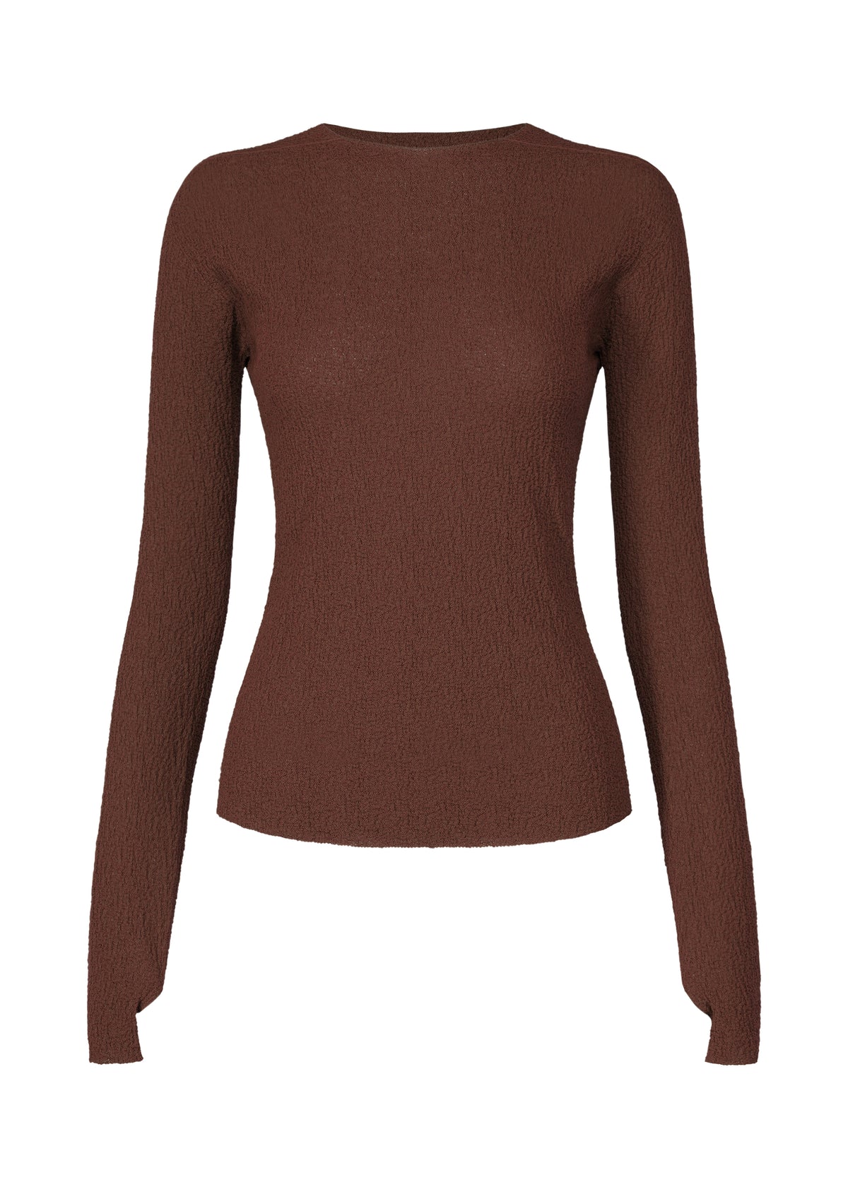 BODY KNIT、ウィメンズ_ニット、ブラウン