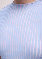 STRIPE PLATING KNIT、ウィメンズ_ニット、着用画像3