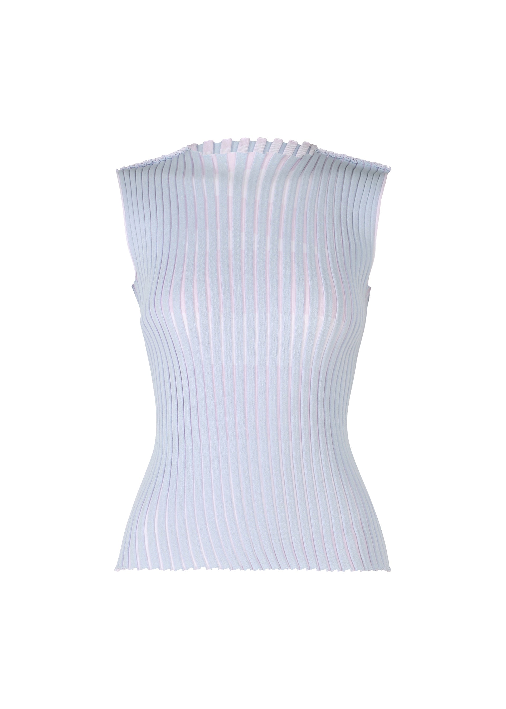 ISSEY MIYAKE ストライプニット Issey Miyake - ストライプ ニット トップ をオンライン購入
