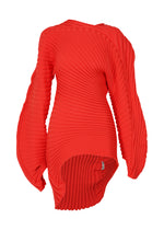 KNIT (AS IT IS)、ウィメンズ_ニット、レッド