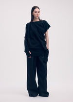 CROOKED WOOL KNIT、ウィメンズ_ニット、着用画像2