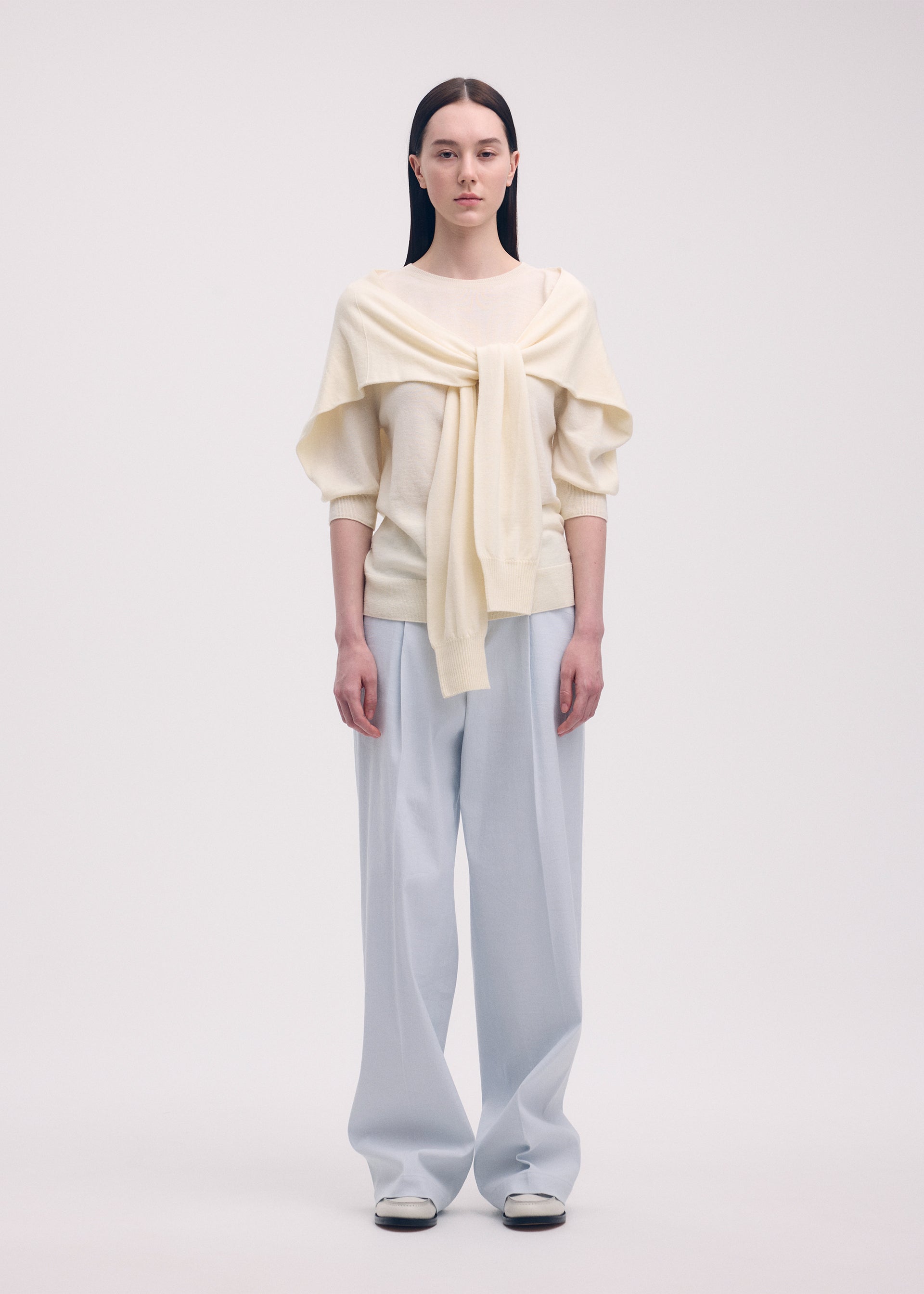 ISSEY MIYAKE ひまわり柄セーター FOUR-SLEEVED (WOOL) – isseymiyake.com