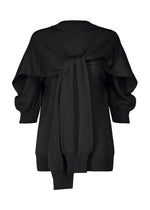 FOUR-SLEEVED (WOOL)、ウィメンズ_ニット、ブラック