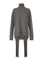 BACKPACK KNIT、ウィメンズ_ニット、グレー