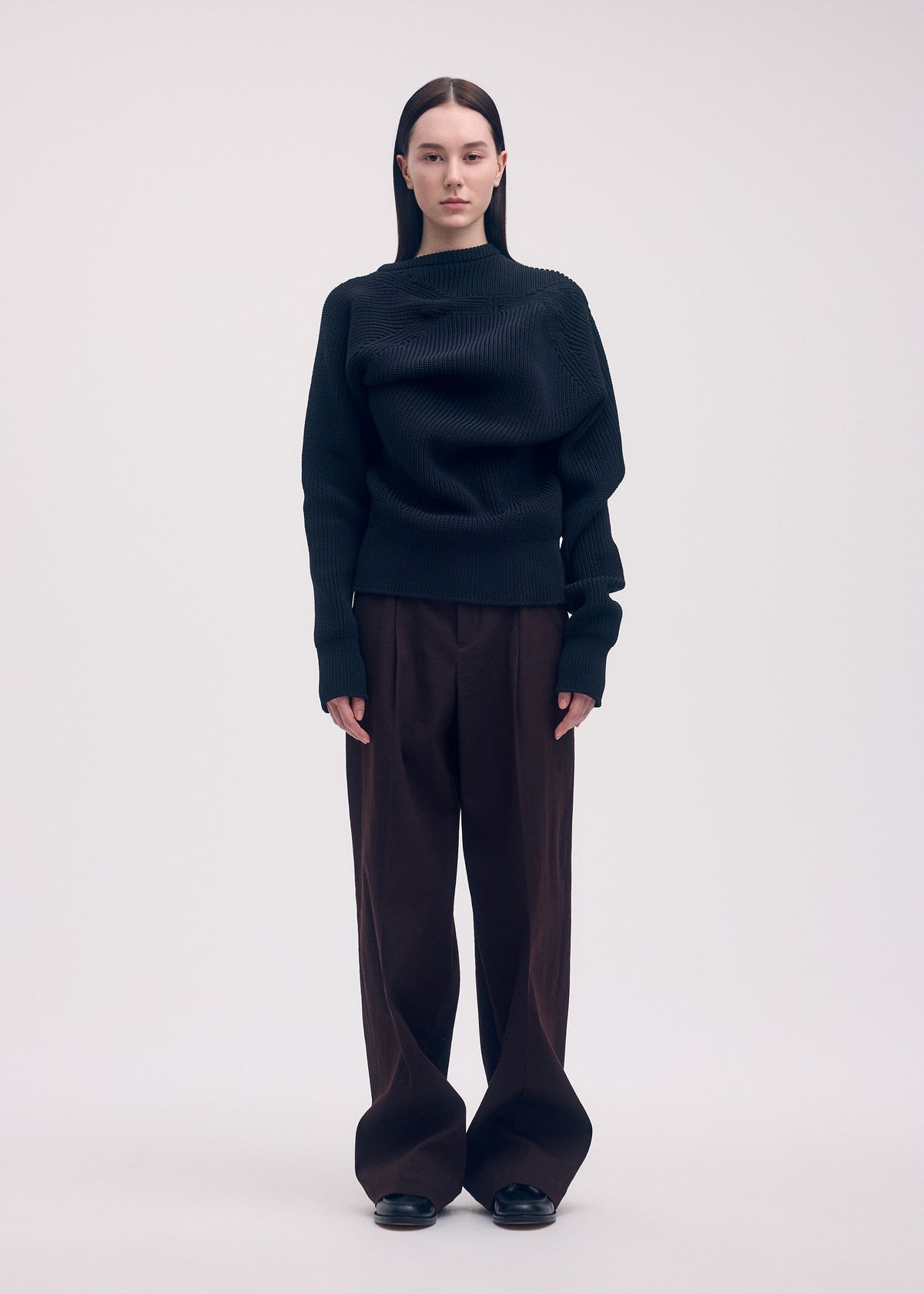 DISPLACED KNIT、ウィメンズ_ニット、着用画像1