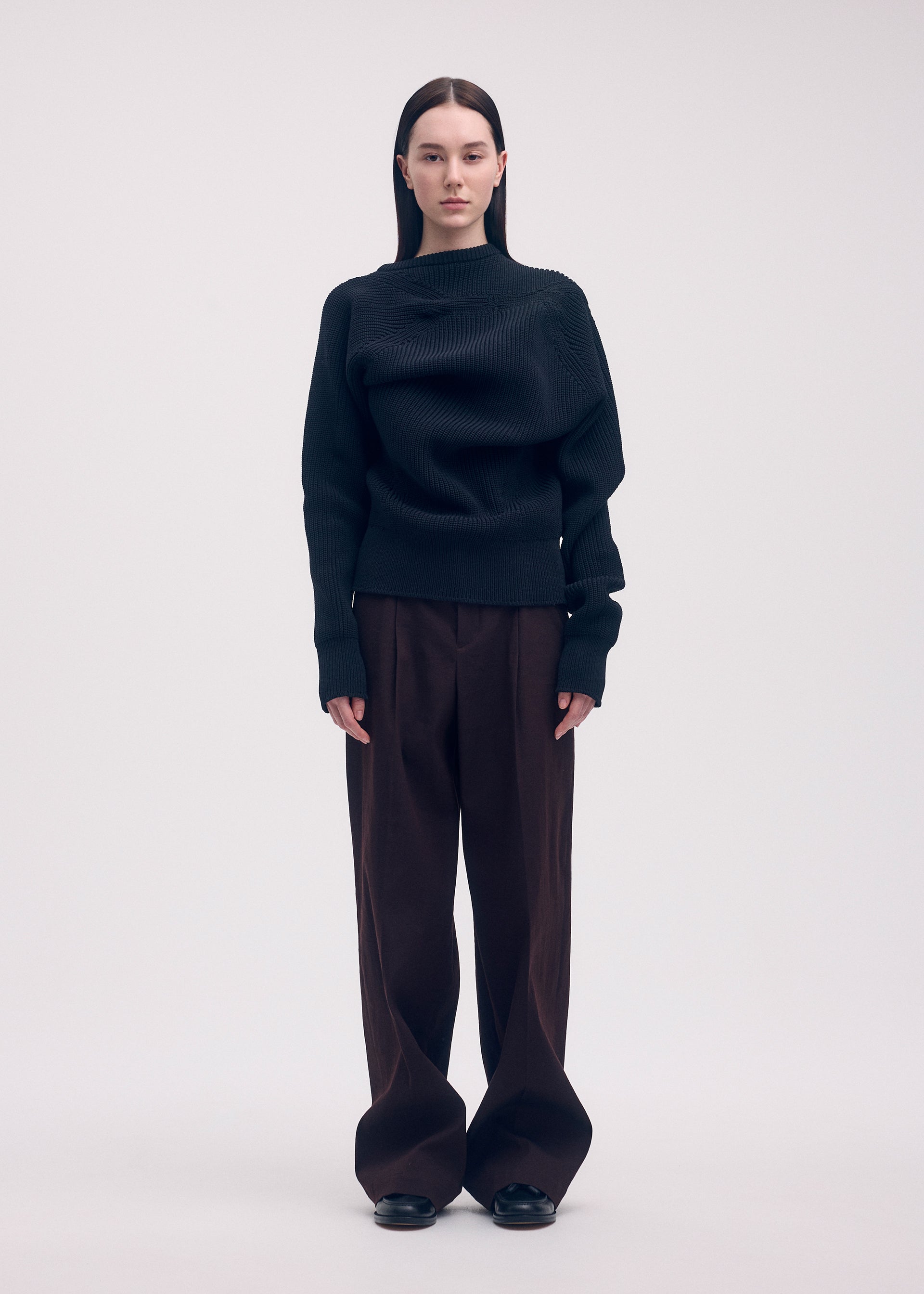 DISPLACED KNIT、ウィメンズ_ニット、着用画像1
