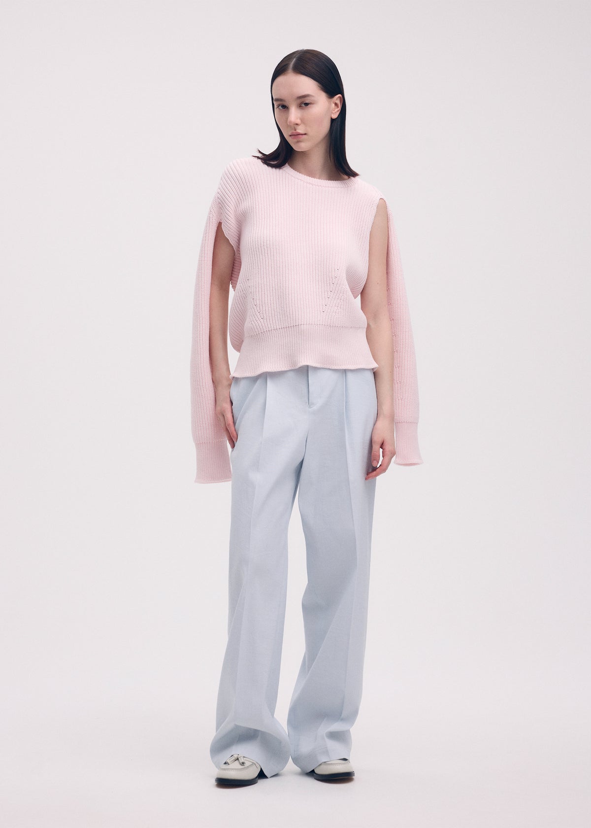 DISPLACED KNIT、ウィメンズ_ニット、着用画像3