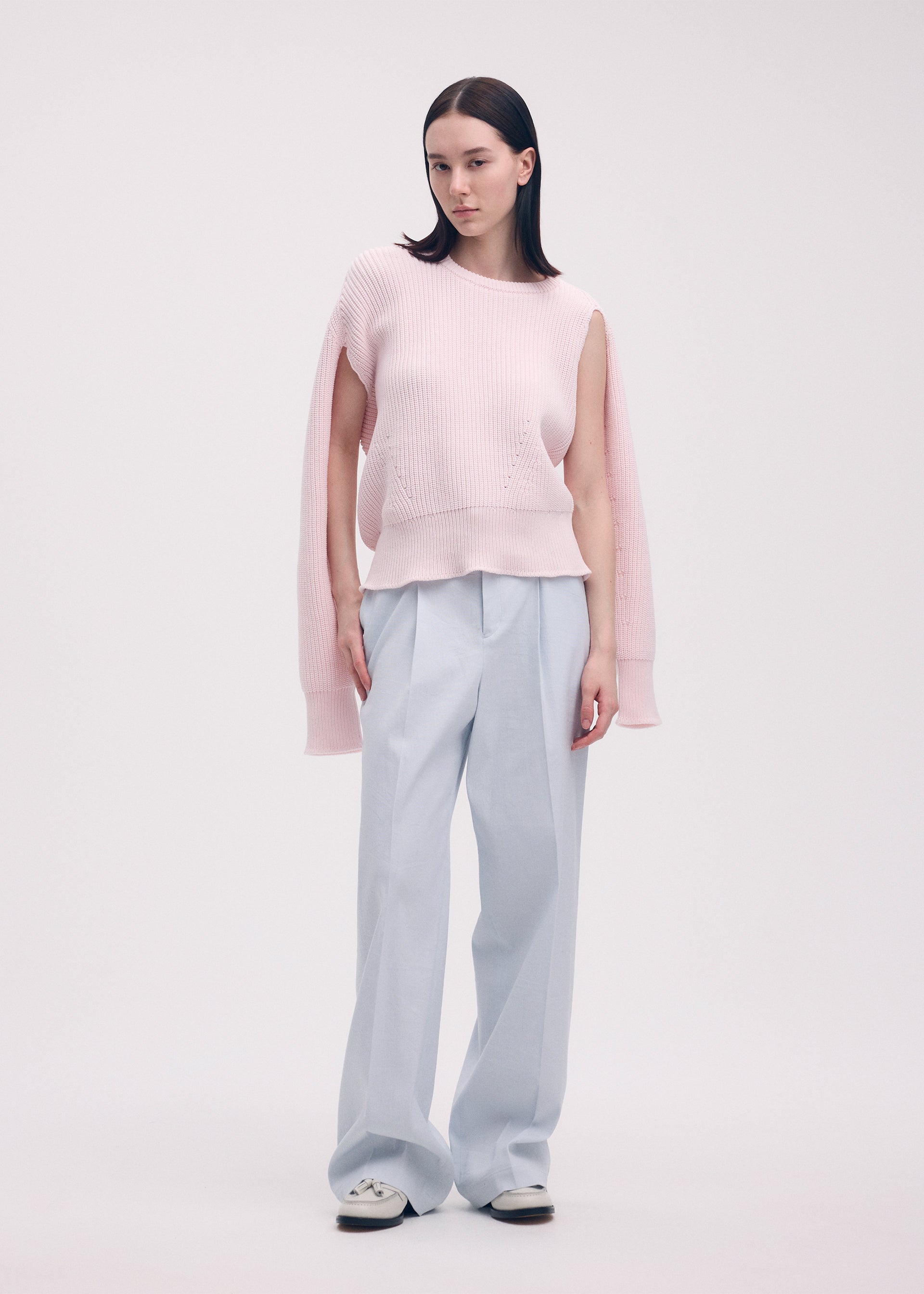 DISPLACED KNIT、ウィメンズ_ニット、着用画像3