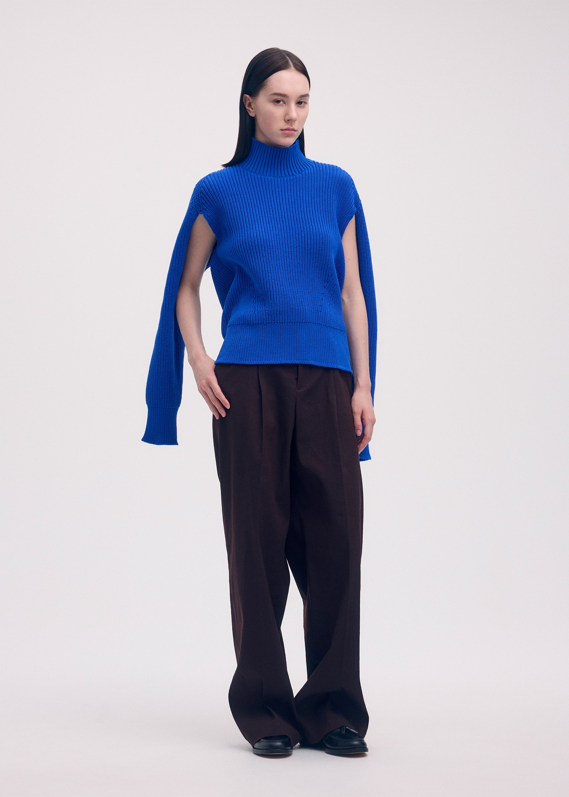 DISPLACED KNIT、ウィメンズ_ニット、着用画像3