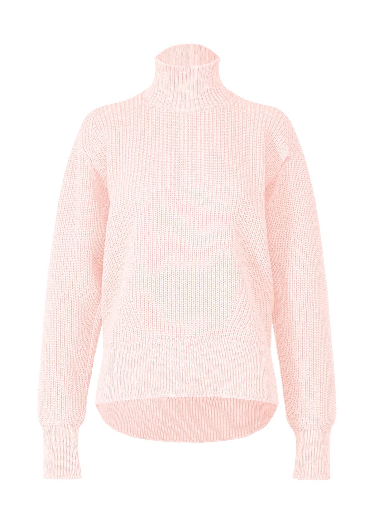 DISPLACED KNIT、ウィメンズ_ニット、ピンク