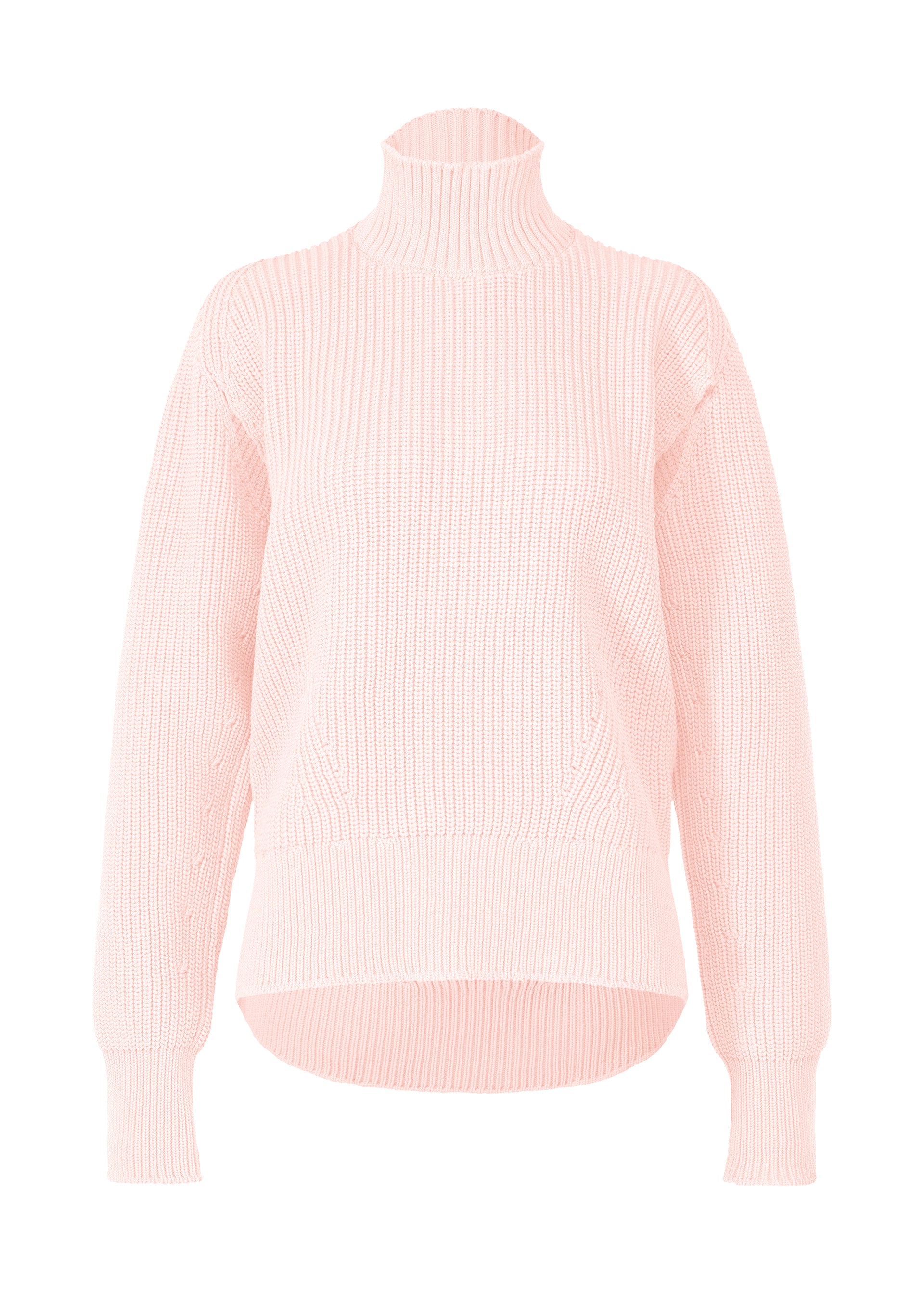 DISPLACED KNIT、ウィメンズ_ニット、ピンク