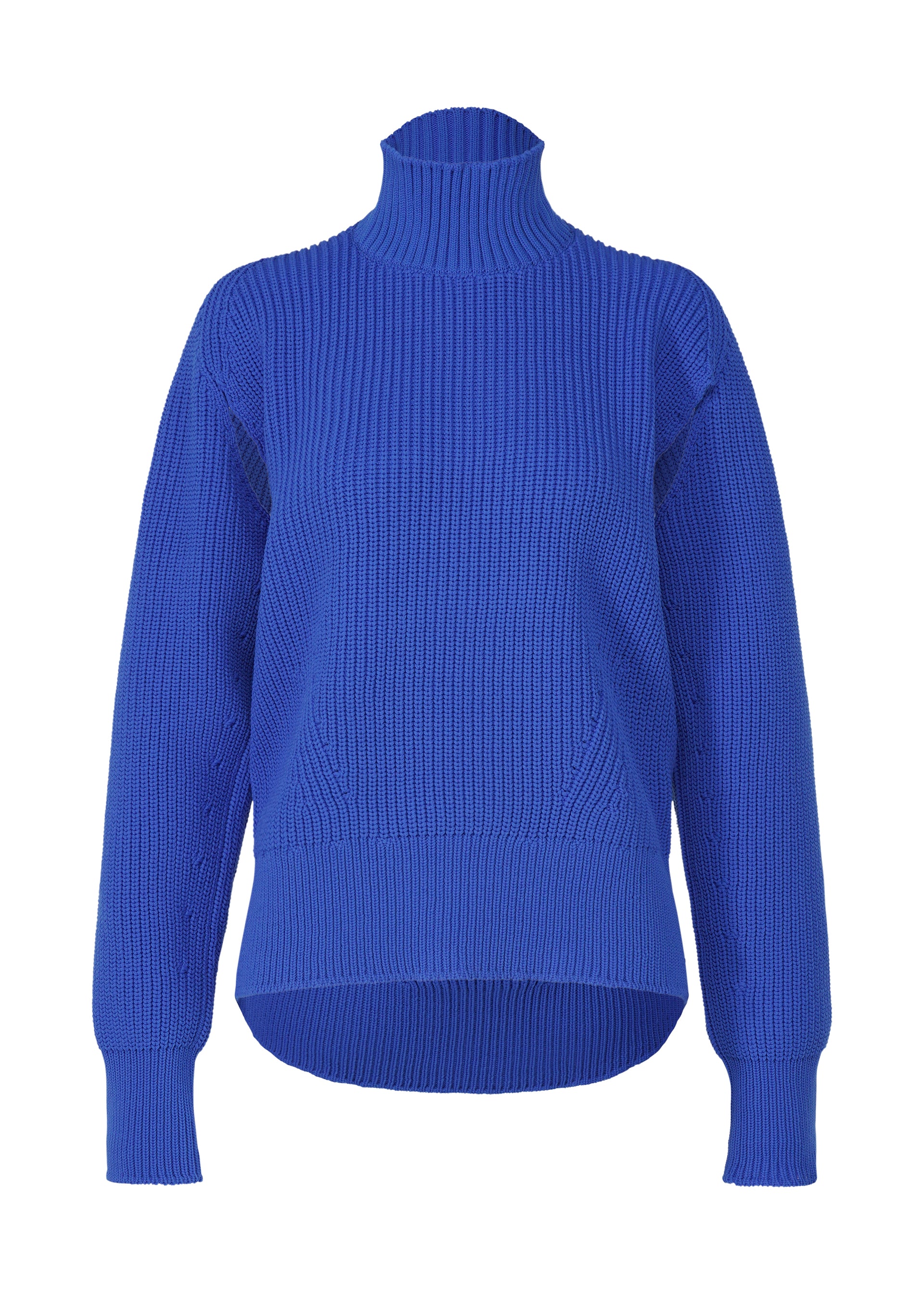 DISPLACED KNIT、ウィメンズ_ニット、ブルー