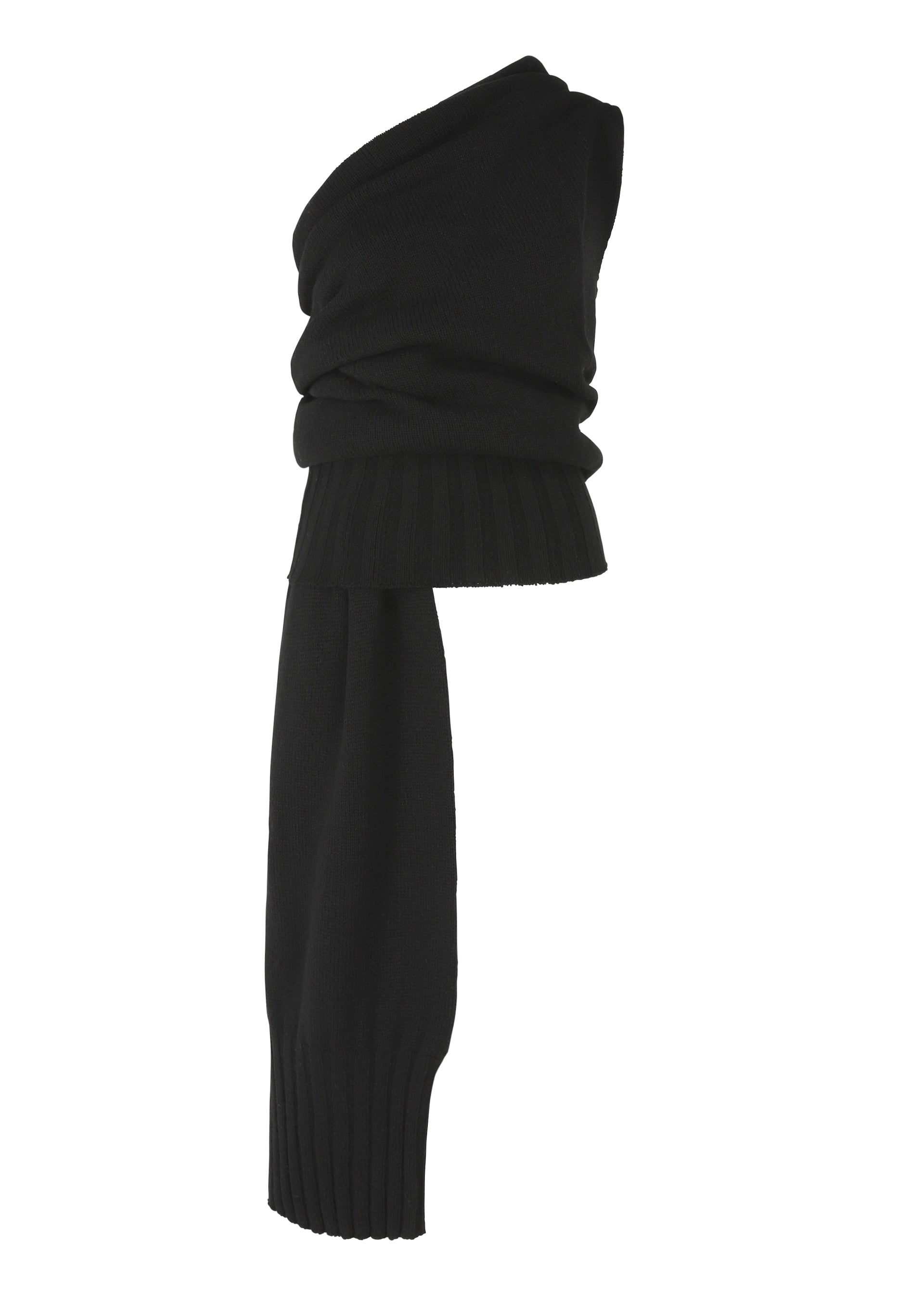 SLEEVES COLLECTION、ウィメンズ_ニット、ブラック