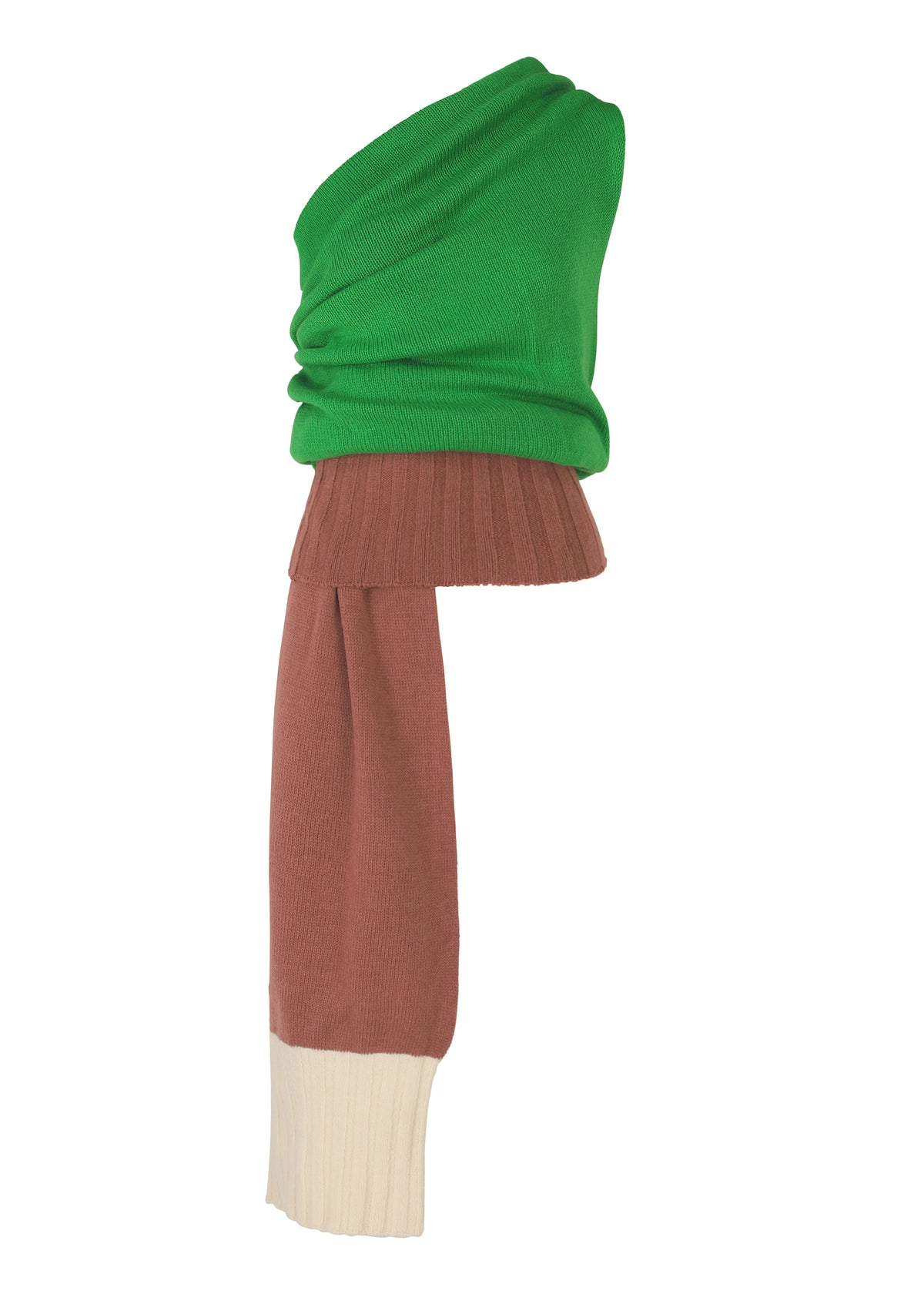 SLEEVES COLLECTION、ウィメンズ_ニット、カーキ