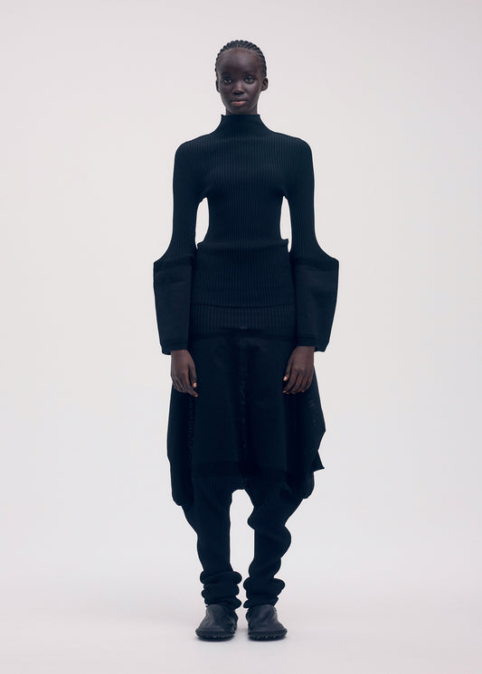 THIN AND THICK KNIT、ウィメンズ_ニット、着用画像1