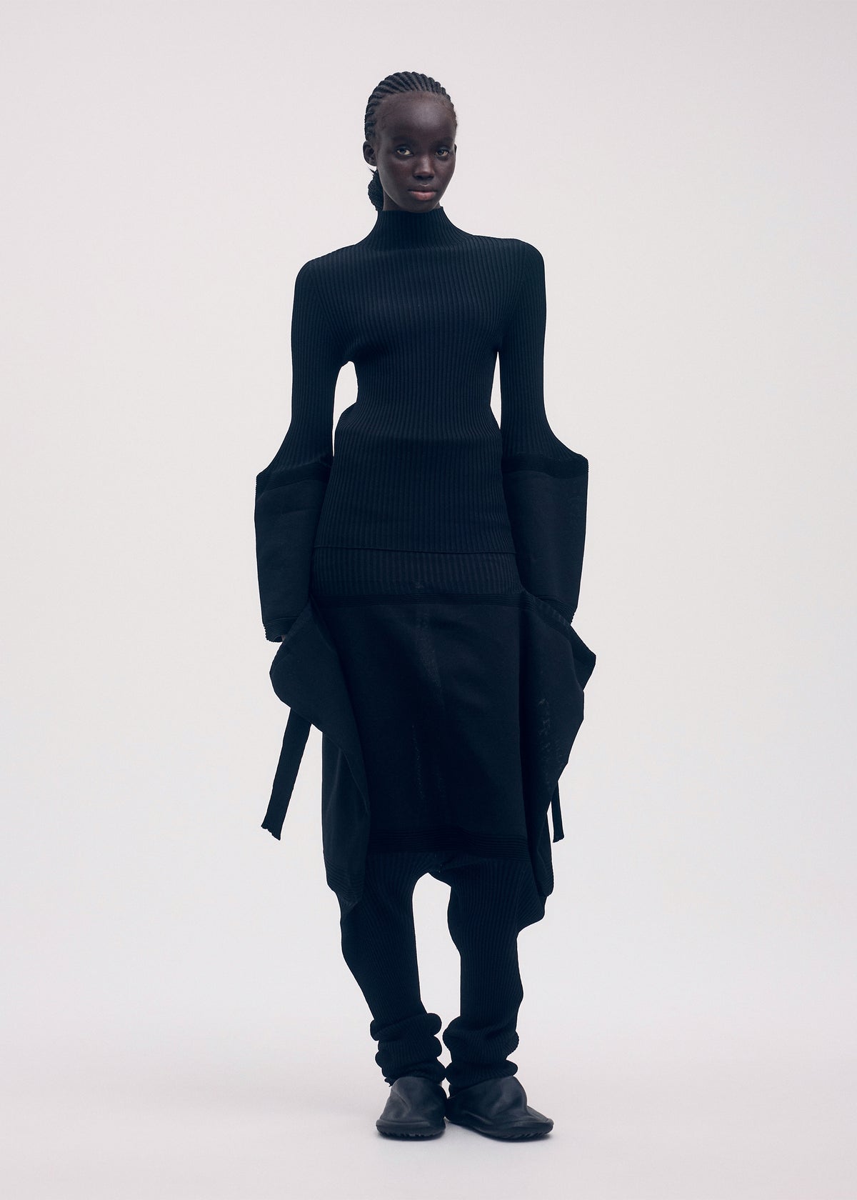 THIN AND THICK KNIT、ウィメンズ_ニット、着用画像2