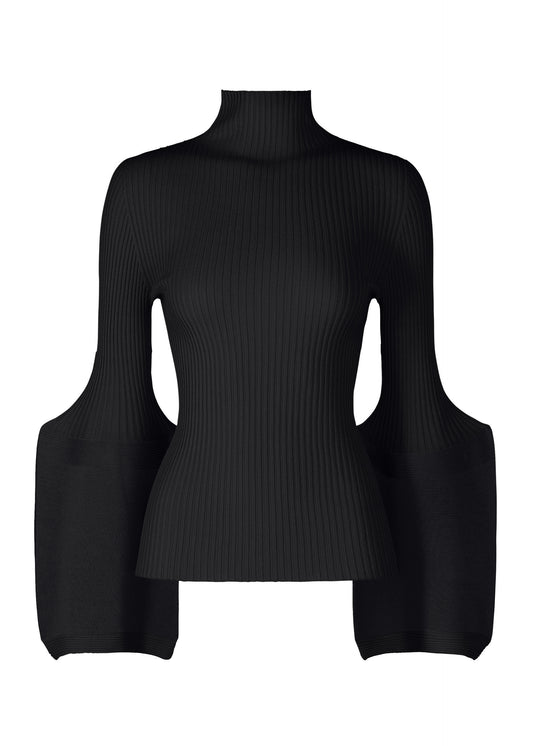 THIN AND THICK KNIT、ウィメンズ_ニット、ブラック