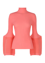 THIN AND THICK KNIT、ウィメンズ_ニット、ピンク