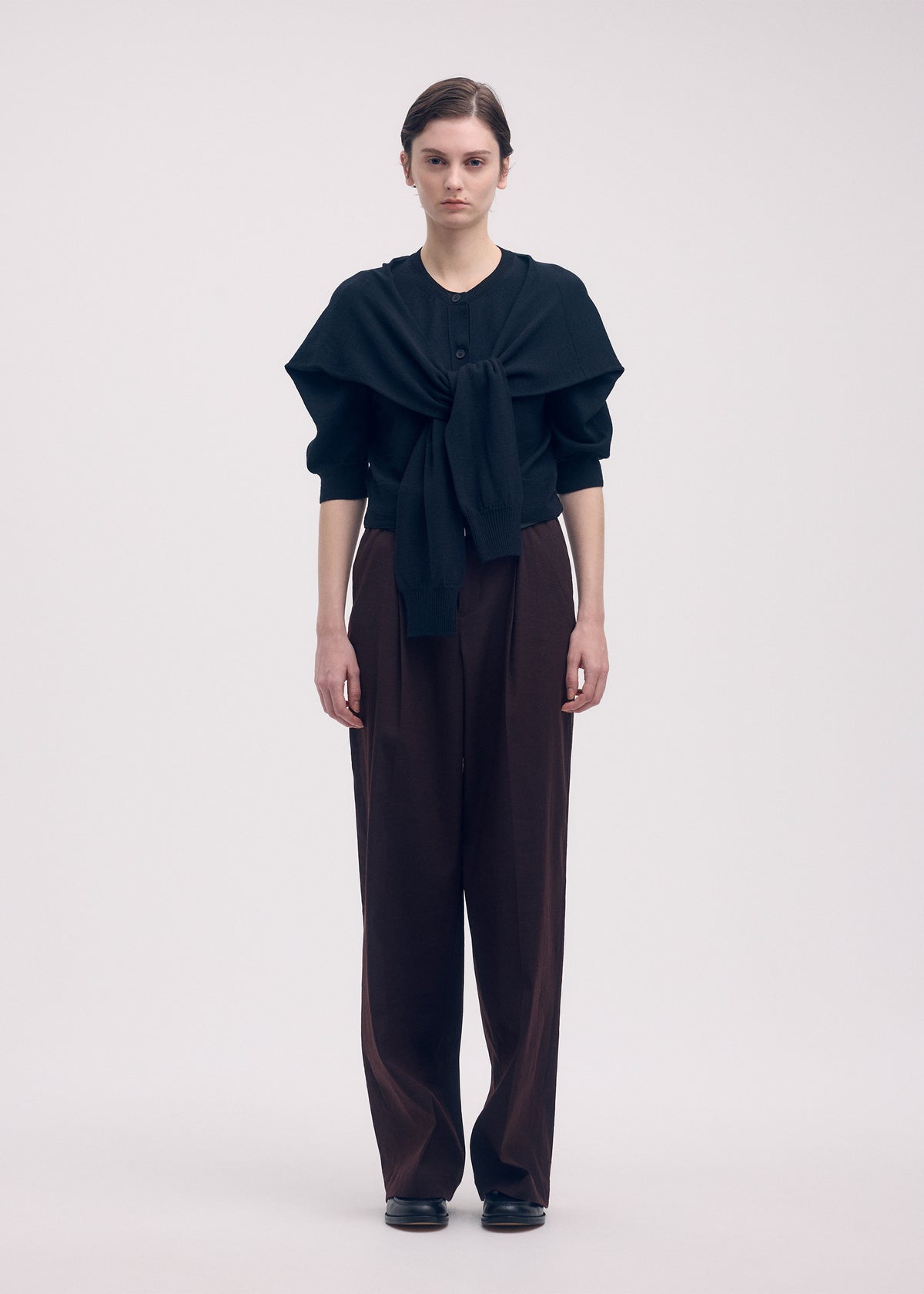 FOUR-SLEEVED (WOOL)、ウィメンズ_ニット、着用画像1