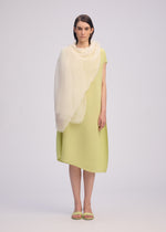 FEATHER RAMIE PLEATS STOLE、アクセサリー&その他_アクセサリー、着用画像1