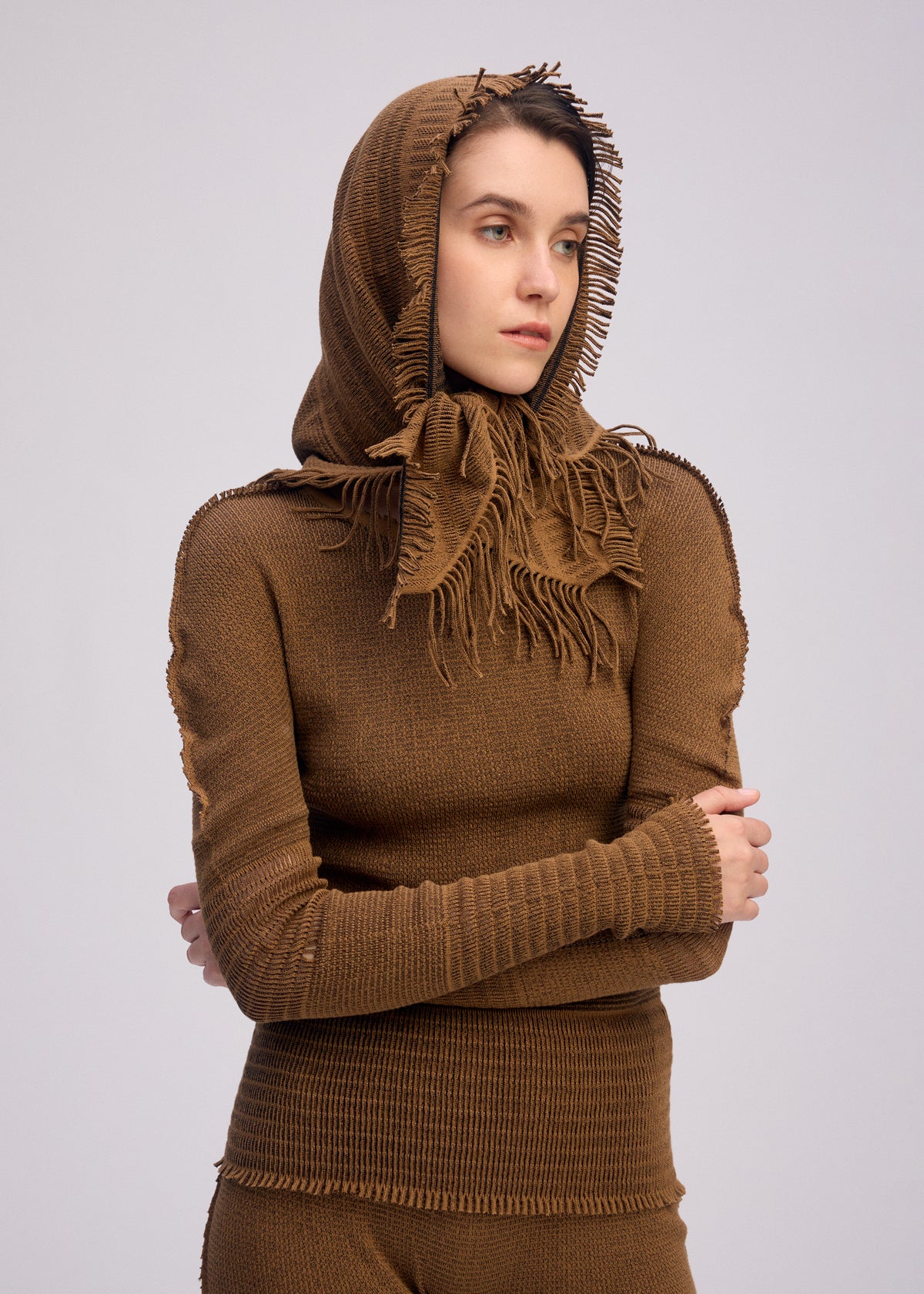 CROCHET AP STOLE、アクセサリー&その他_ストール、着用画像3