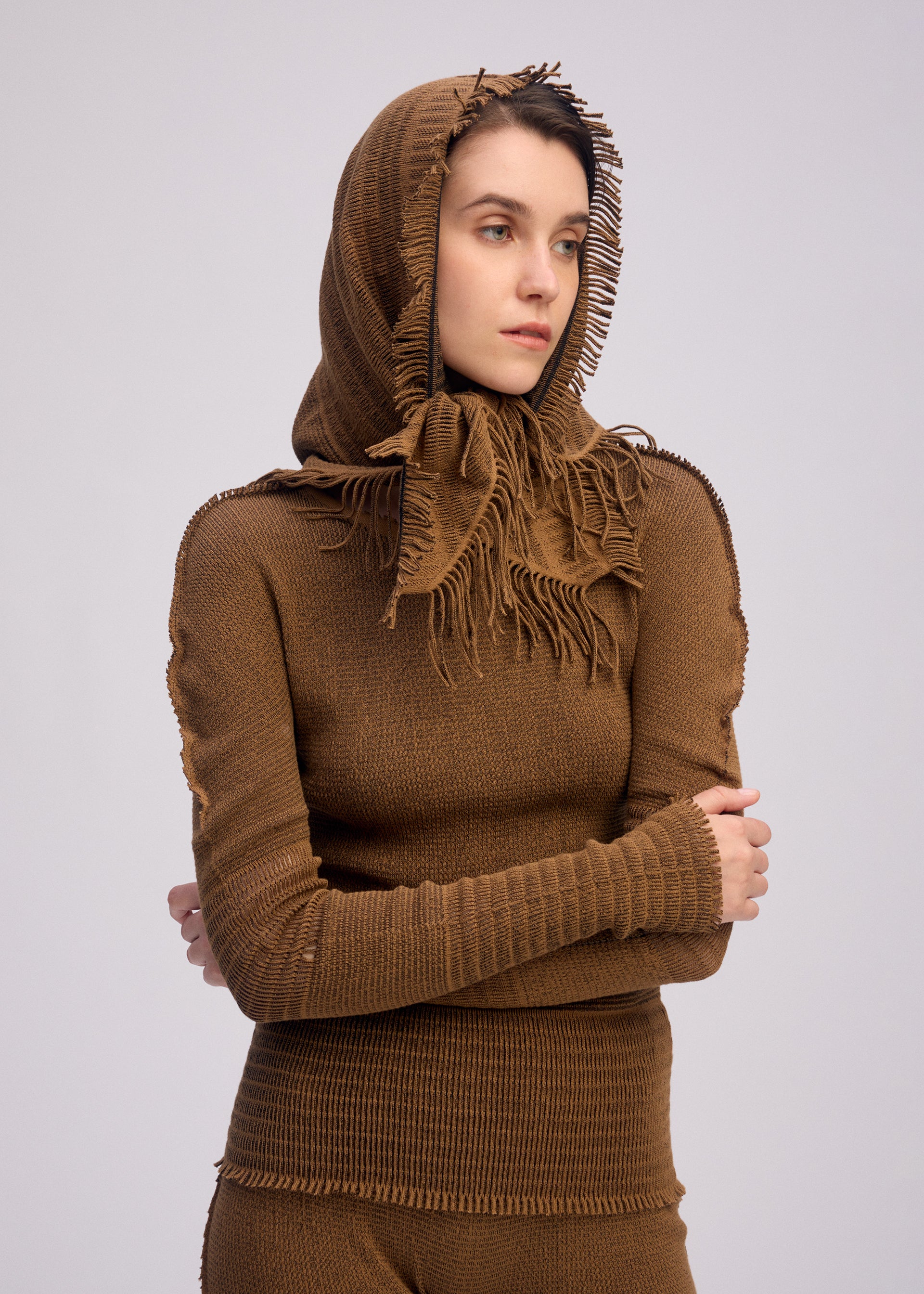 CROCHET AP STOLE、アクセサリー&その他_ストール、着用画像3
