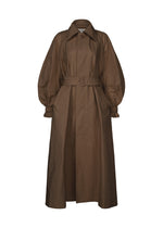 AKIMBO、ウィメンズ_ジャケット&コート_コート、ブラウン