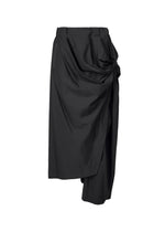 TWISTED DRAPE、ウィメンズ_パンツ、ブラック