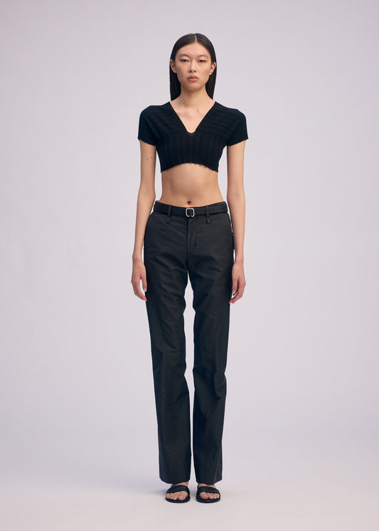 PIGMENT DYED PANTS、ウィメンズ_パンツ、着用画像1